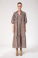 Haven Women's Brown Monterosa Stripe Maxi Dress | Gretel Lane