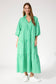 Haven Women's Green Stripe Monterosa Maxi Dress | Gretel Lane