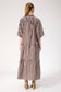 Haven Women's Brown Monterosa Stripe Maxi Dress | Gretel Lane