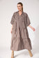 Haven Women's Brown Monterosa Stripe Maxi Dress | Gretel Lane