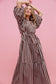 Haven Women's Brown Monterosa Stripe Maxi Dress | Gretel Lane