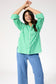 Haven Women's Green Stripe Button Through Monterosa Shirt | Gretel Lane