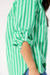 Haven Women's Green Stripe Button Through Monterosa Shirt | Gretel Lane