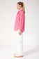 Haven Women's Pink Stripe Monterosa Button Through Shirt | Gretel Lane