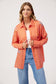 HAVEN Mykonos Embroidered Button Through Stripe Cotton Shirt Pink | Women's Clothing | Gretel Lane