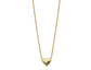 Mariel Heart Necklace (Soft Gold)