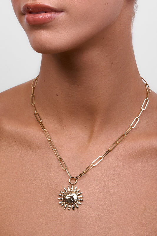 Summer Sun Necklace (Gold)