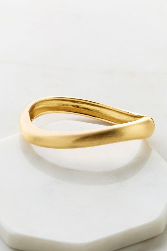 Nara Bracelet (Brushed Gold)