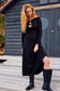 Isle of Mine Women's Black Naria Bead Long Sleeve Midi Dress | Gretel Lane