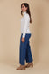 Naria Roll Neck Top (Ivory)