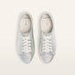 Frankie4 Nat III Podiatrist Designed Sneaker Silver Tumbled | Women's Shoes | Gretel Lane