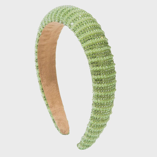 Nik Lime Embellished Headband