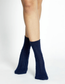 Levante Nina Cable Crew Sock in Navy | Women's socks | Gretel Lane