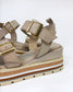 Thyme & Co Noni Women's Platform Wedge Sandal Stone | Gretel Lane | Women's Wedge Sandal
