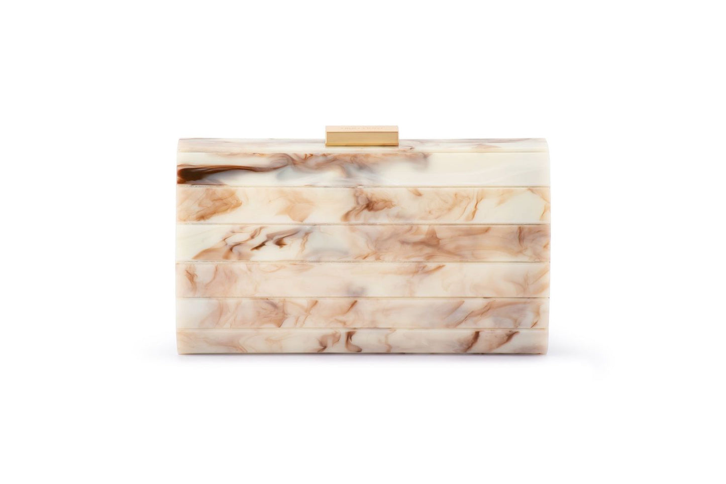 Odette Acrylic Clutch (Natural)
