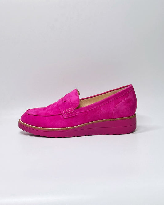 Oley (Fuchsia-Fuchsia Suede)