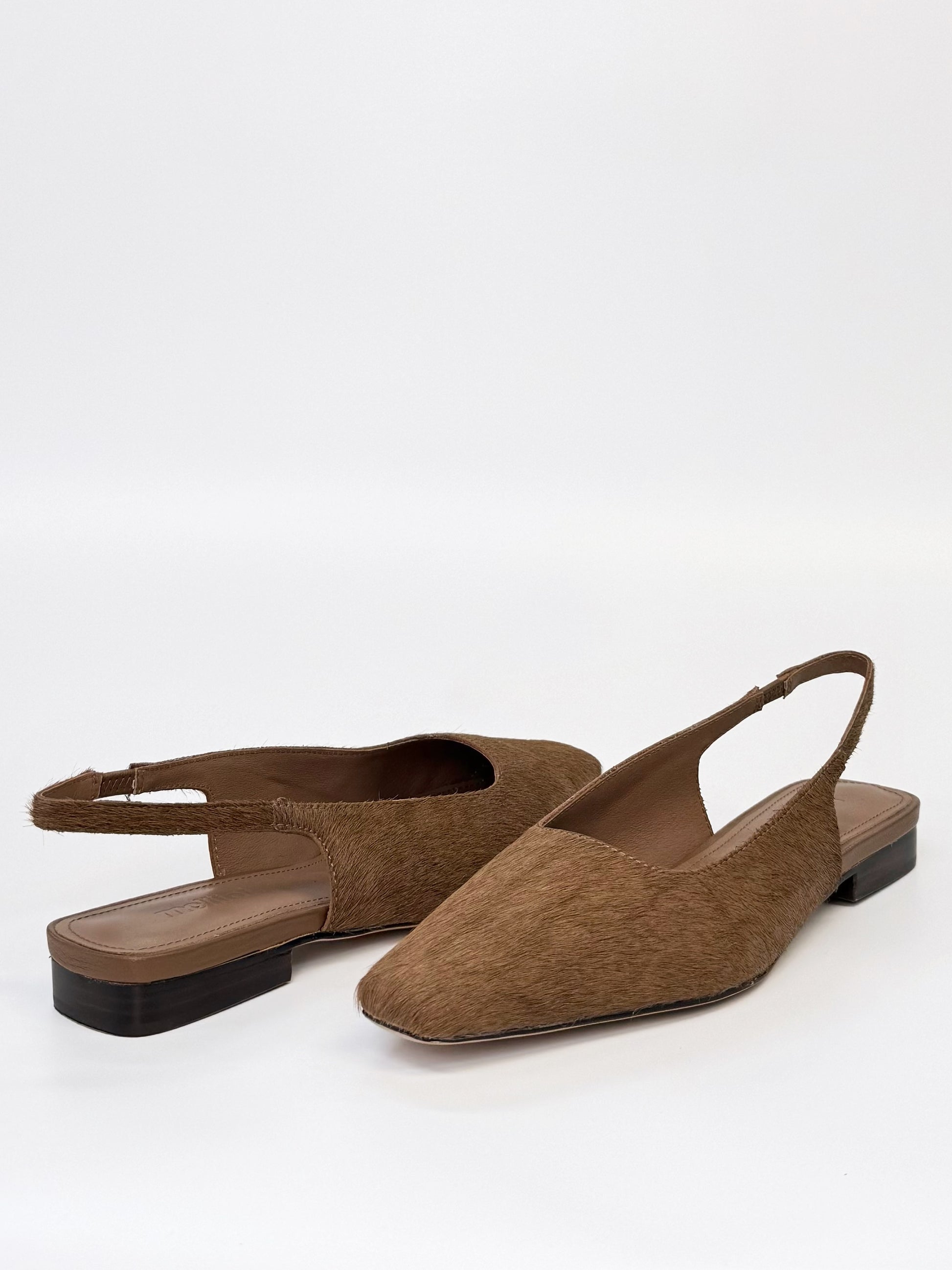 Mollini Women's Brown Ponyhair Othentic Slignback | Gretel Lane