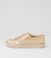 Ziera Pamela Arch Support Zip Sneaker Gold Cheetah Leather | Women's Shoes | Gretel Lane