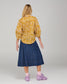 Boom Shankar Women's Mustard Print Pari Shirt | Gretel Lane