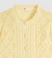 Levi's Women's Pale Yellow Short sleeve Knit Cardigan | Gretel Lane