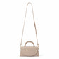 Phoebe Bamboo Handle Bag (Mink)