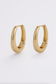 Zafinio Pia Hoop Earring - Large Gold | Women's Jewellery | Gretel Lane
