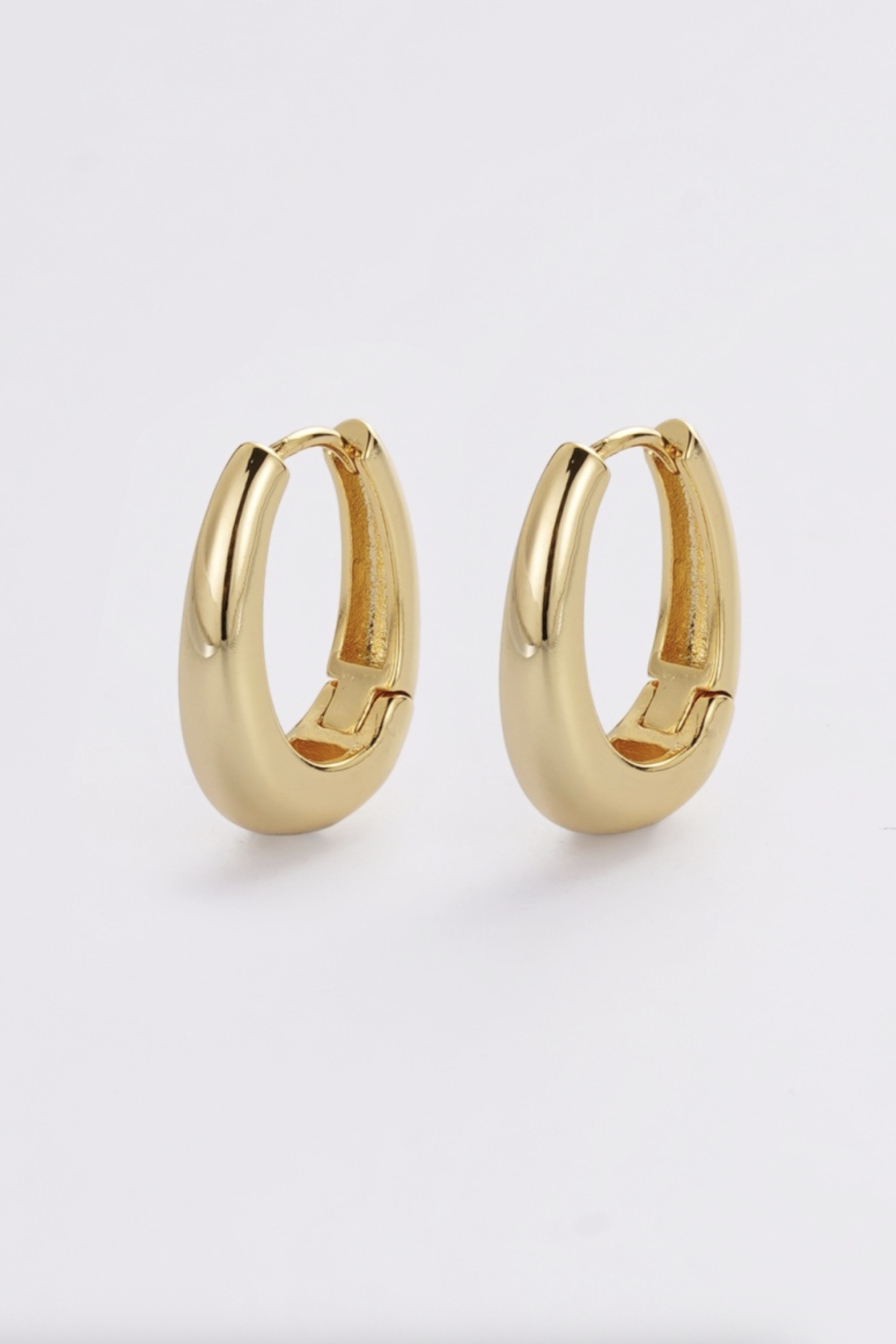 Zafino Pia Medium Hoop Earrings Gold | Women's Jewellery | Gretel Lane