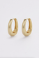 Zafino Pia Medium Hoop Earrings Gold | Women's Jewellery | Gretel Lane