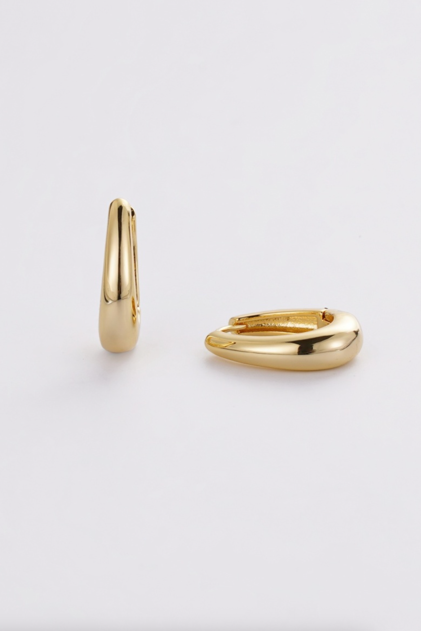 Zafino Pia Medium Hoop Earrings Gold | Women's Jewellery | Gretel Lane