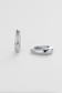 Zafino Pia Hoop Medium Silver Earrings | Women's Jewellery | Gretel Lane
