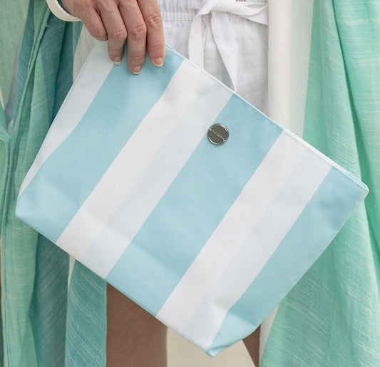Picnicda Zip Clutch Aqua