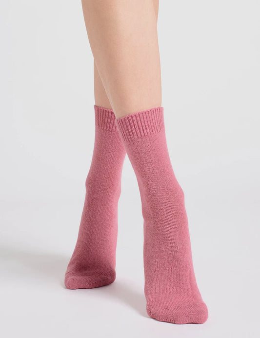 Pina Crew Sock (Rosewood)