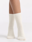Levante Pina Wool Blend Crew Sock in Creme | Women's Socks | Gretel Lane