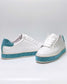 Pluma (White/Aqua)