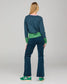 Boom Shankar Women's Blue Multi Poet Knit Cardigan | Gretel Lane