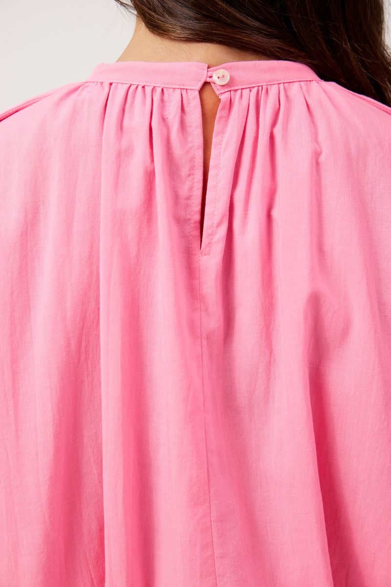 HAVEN Positano Sleeveless Bloused Top Pink | Women's Clothing | Gretel Lane
