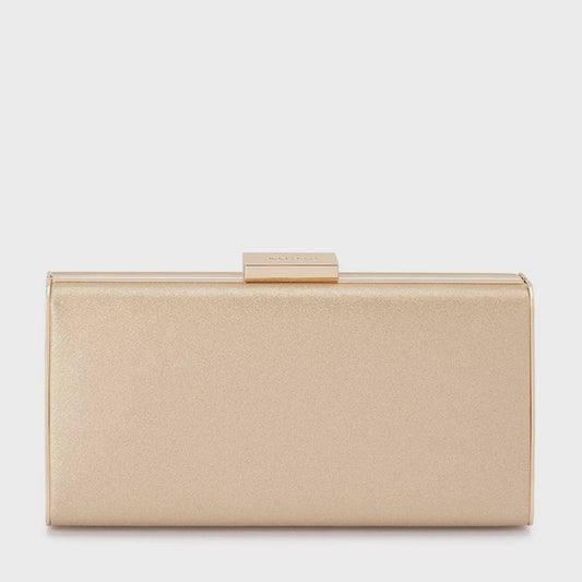 Precious Metallic Slimline Clutch (Champagne)