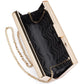 Precious Metallic Slimline Clutch (Champagne)