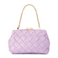 Quinn Woven Clutch (Lilac)