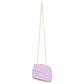 Quinn Woven Clutch (Lilac)