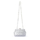 Quinn Woven Clutch (Silver)
