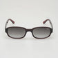 Roc Rad Rectangular Sunglasses Red Gradient Smoke | Women's Sunglasses | Gretel Lane