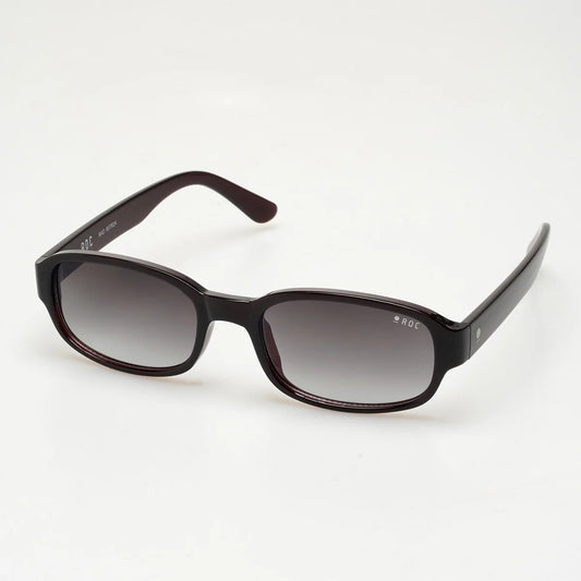 Roc Rad Rectangular Sunglasses Red Gradient Smoke | Women's Sunglasses | Gretel Lane