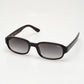 Roc Rad Rectangular Sunglasses Red Gradient Smoke | Women's Sunglasses | Gretel Lane