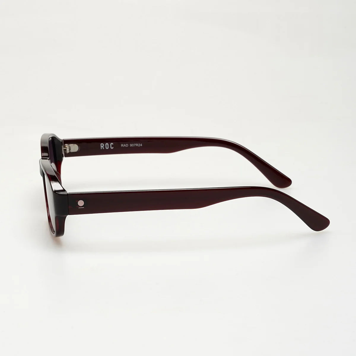 Roc Rad Rectangular Sunglasses Red Gradient Smoke | Women's Sunglasses | Gretel Lane