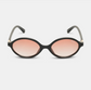 ROC Reboot Oval Sunglasses Black-Tangerine | Women's Eyewear | Gretle Lane