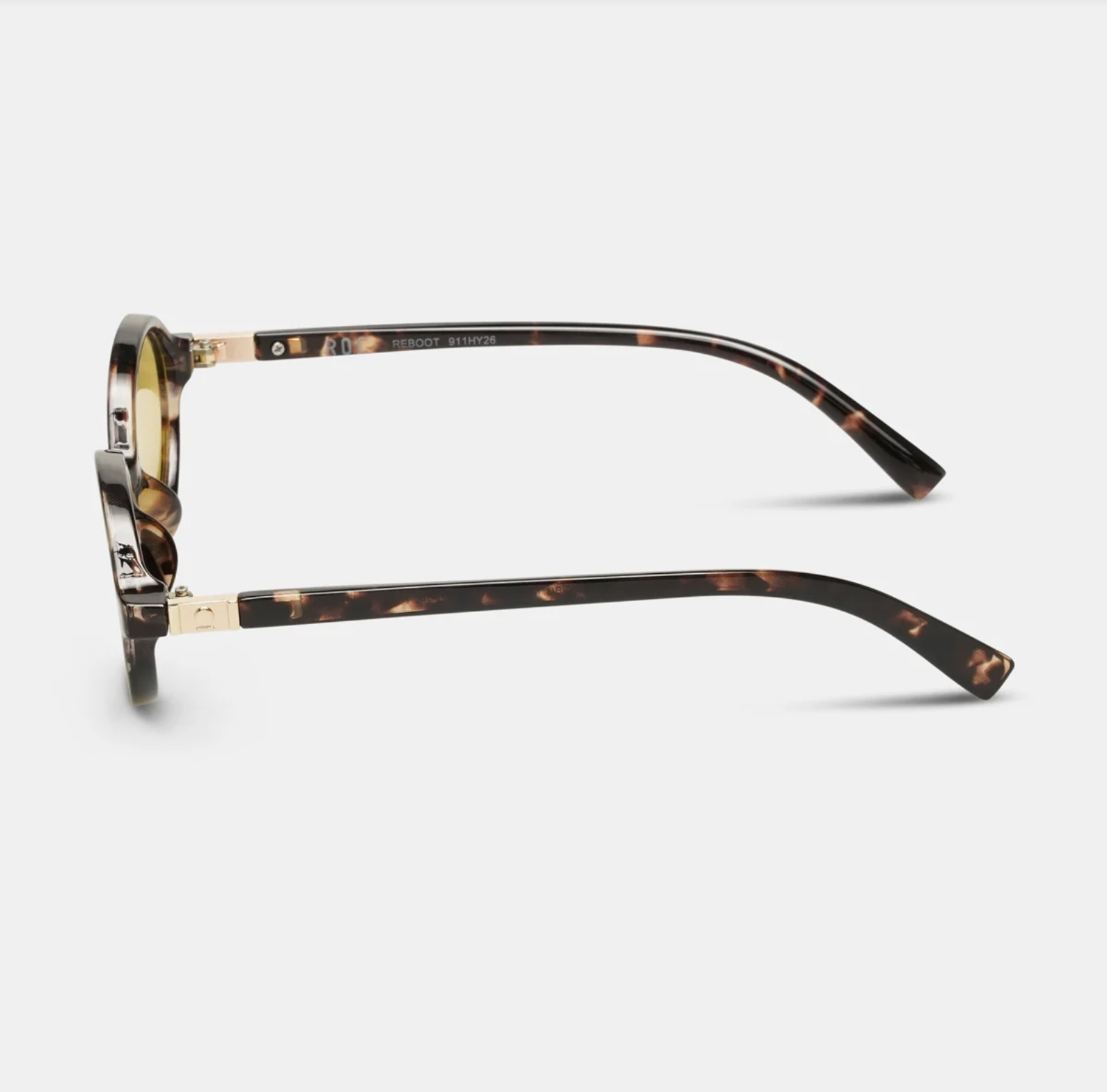 ROC Reboot Oval Sunglasses Tortoiseshell-Yellow | Women's Eyewear | Gretel Lane