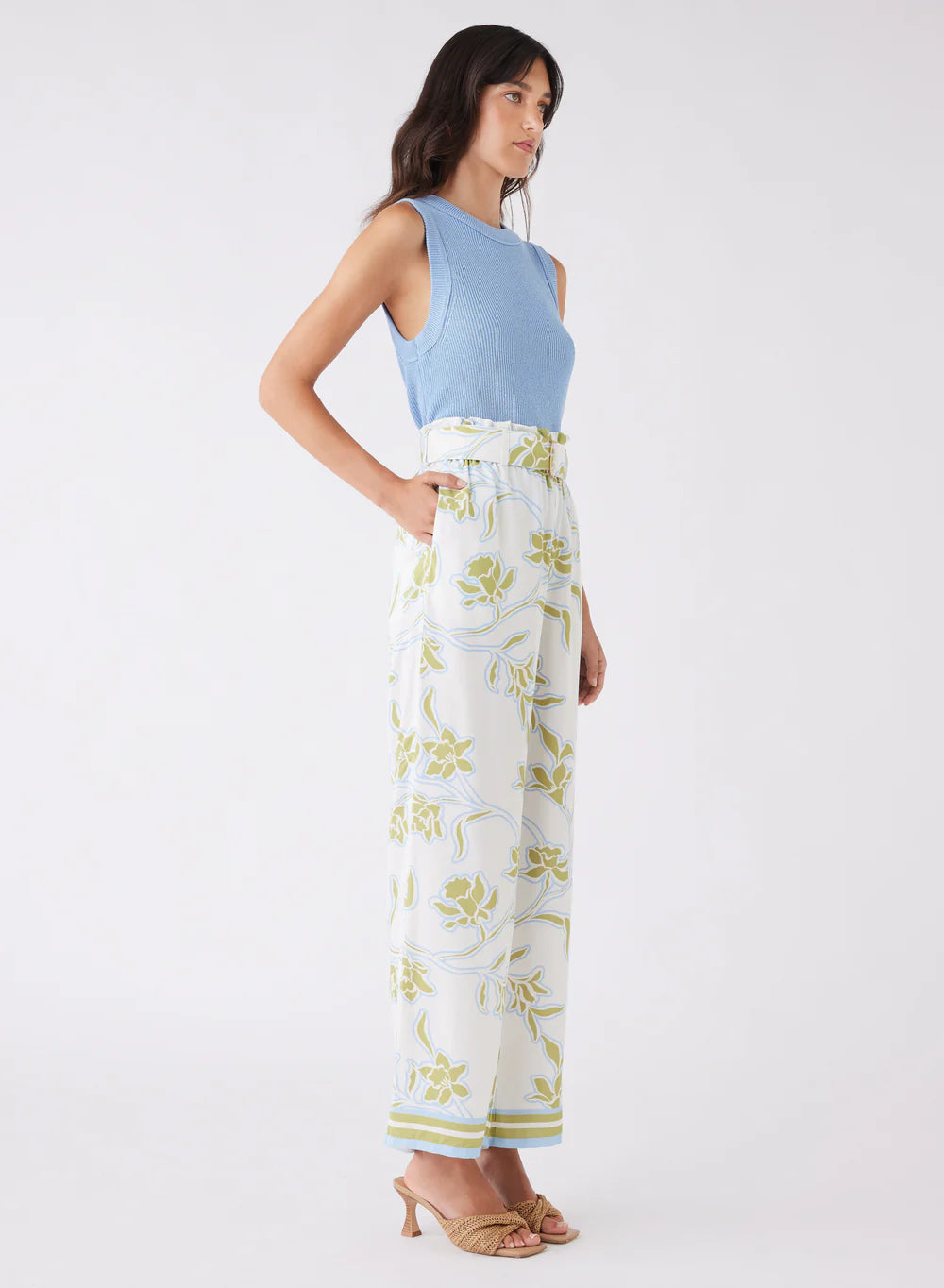 Rebound Knit Tank (Sky)