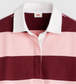 Levi Women's Pink and Maroon Stripe Rugby Top | Gretel Lane