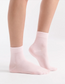 Ambra Rib Top Crew Sock - 2 Pair Pack in Grey Marle & Dahlia Pink | Women's Socks | Gretel Lane